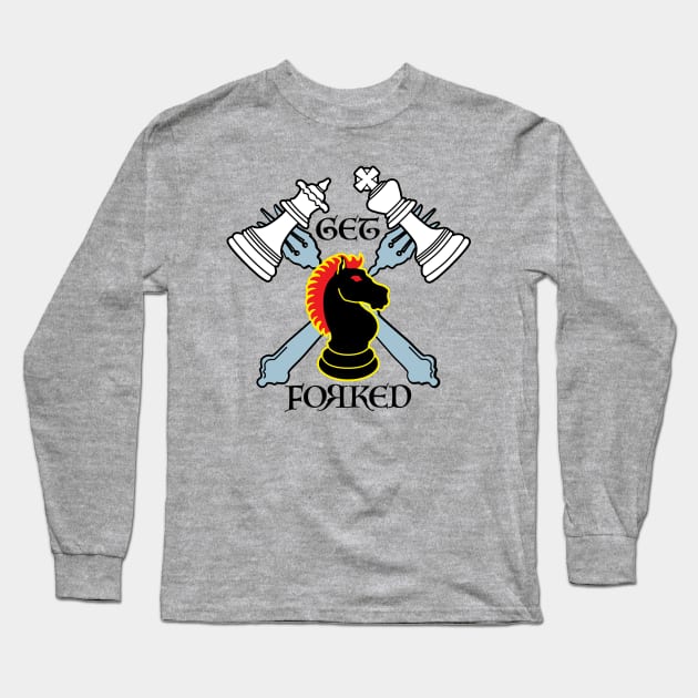 GET FORKED black wins Long Sleeve T-Shirt by PeregrinusCreative